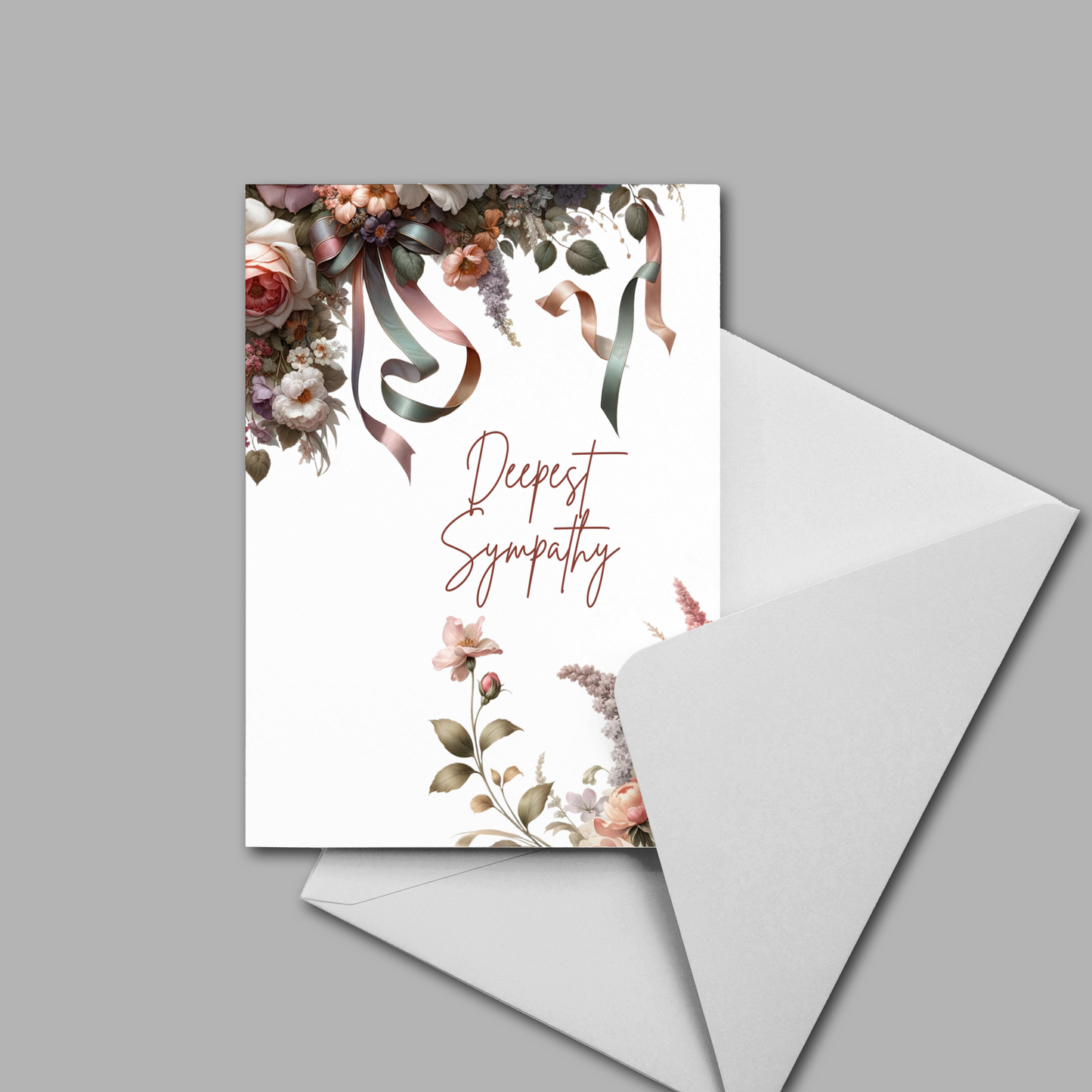 Vintage Sympathy Card