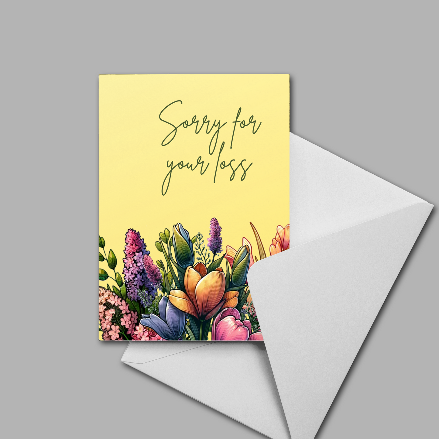 Spring Sympathy Card