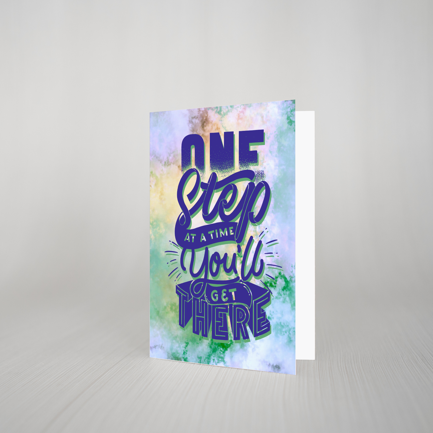 One Step at a Time Sympathy Card