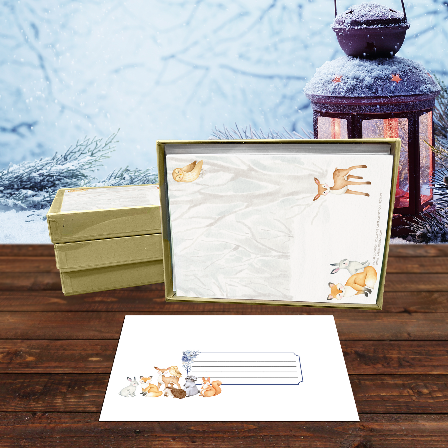 Winter Woodlands Notecards