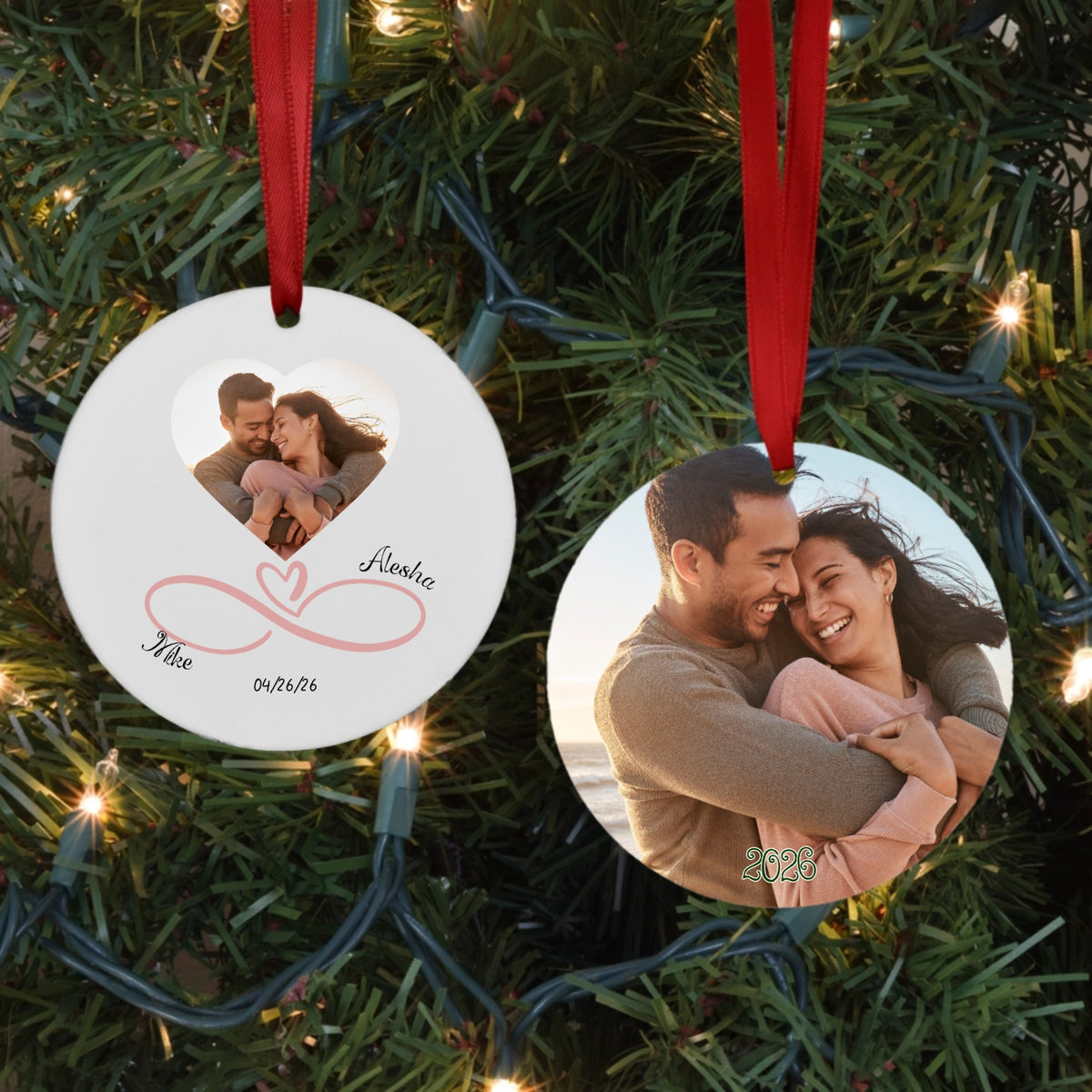 Infinite Love Porcelain Ornament