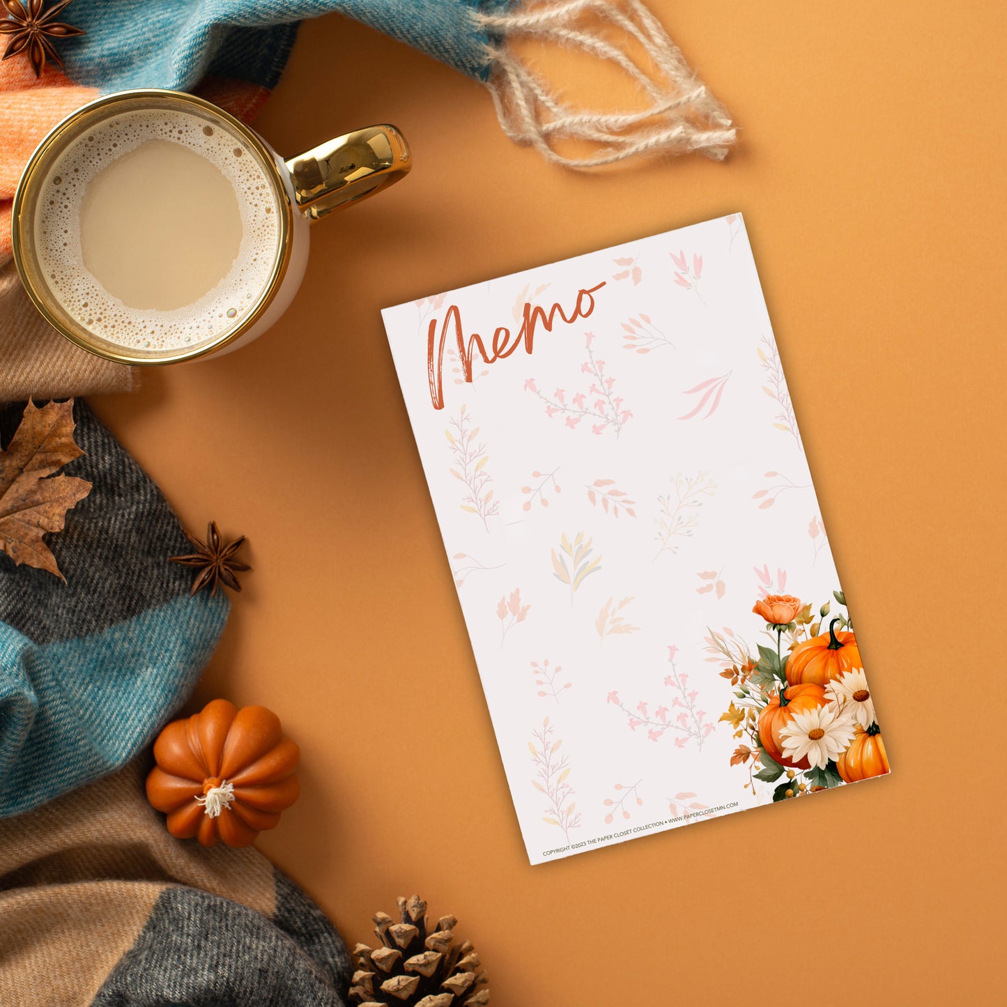 Autumn Memo pad