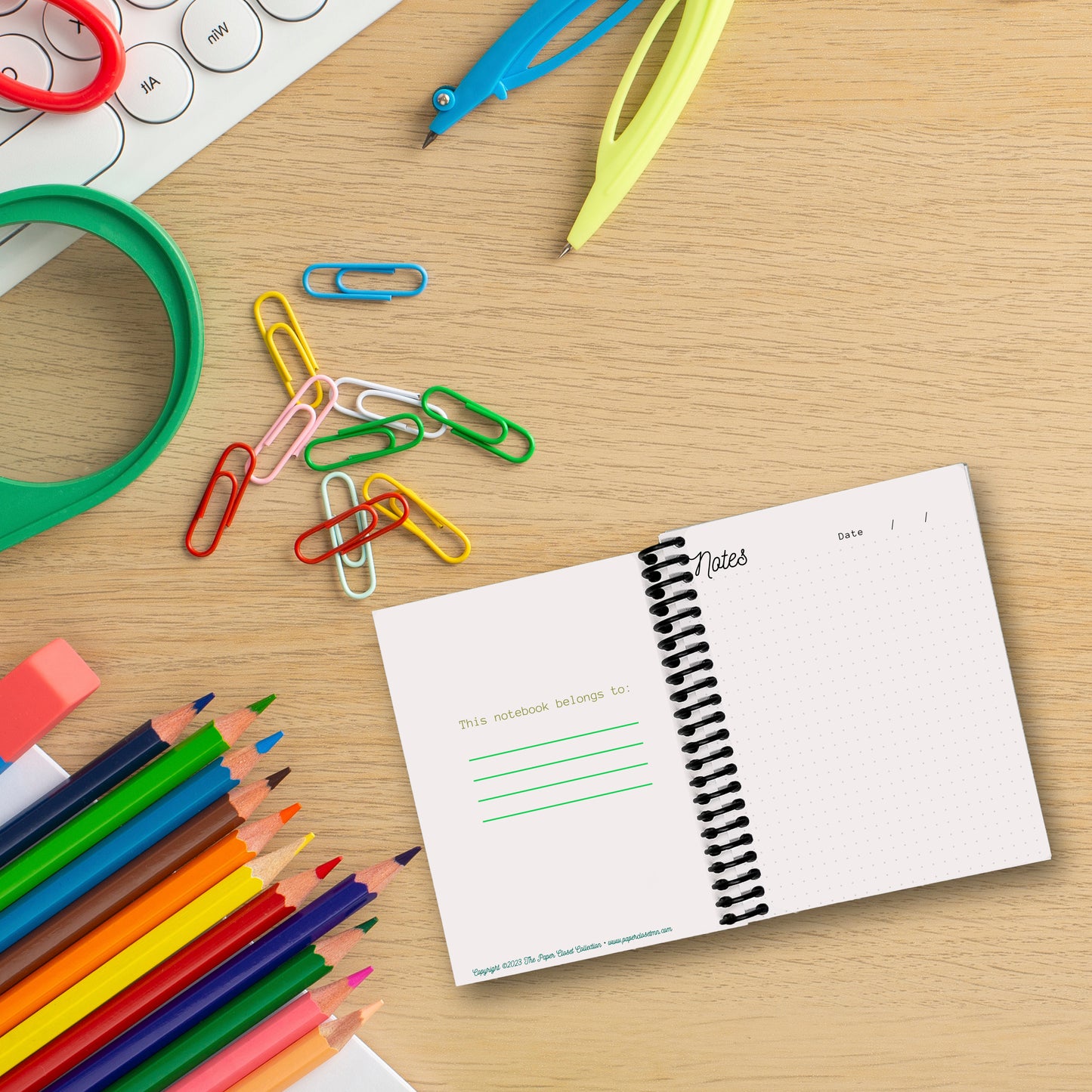 School Days Small Notebook