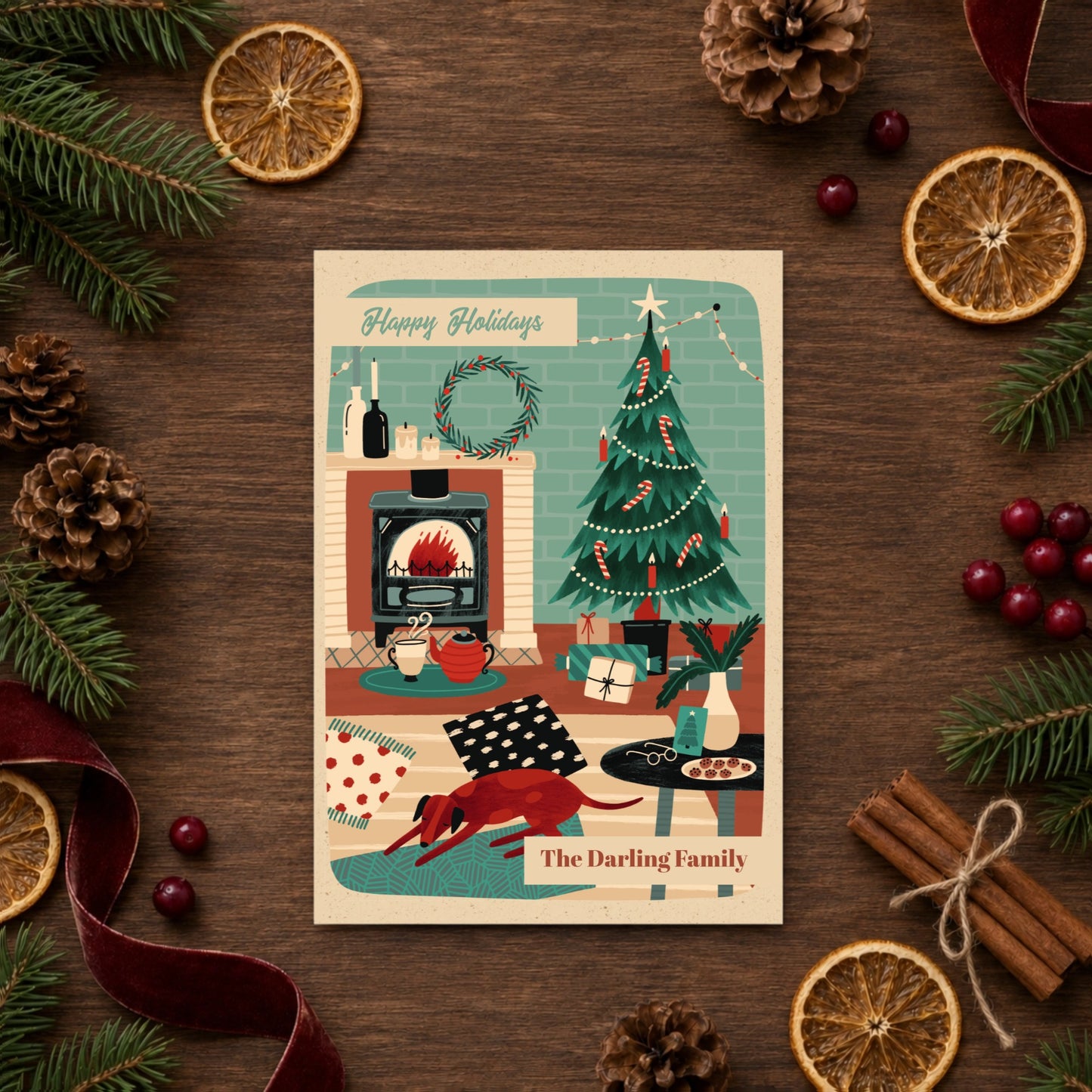 Holiday Nostalgia Card