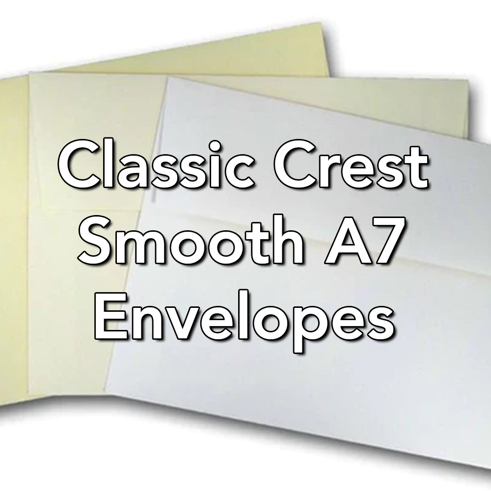 Classic Crest A7 Envelopes 5.25 x 7.25"