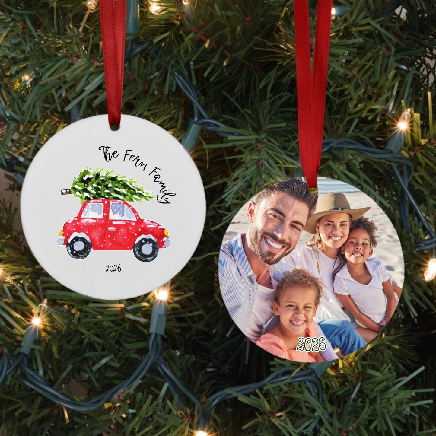 O' Christmas Tree Photo Ornament