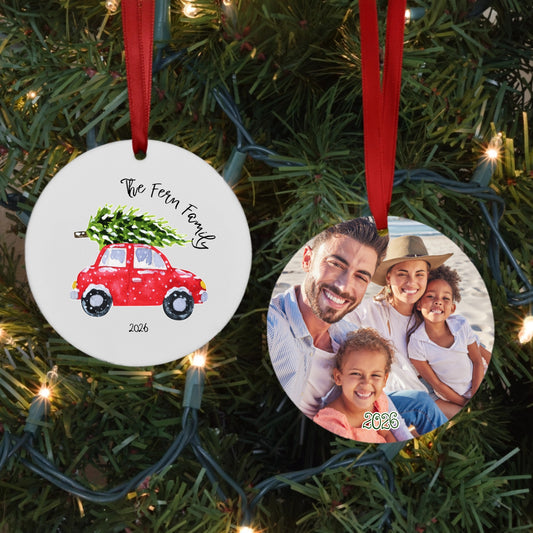 O' Christmas Tree Photo Ornament