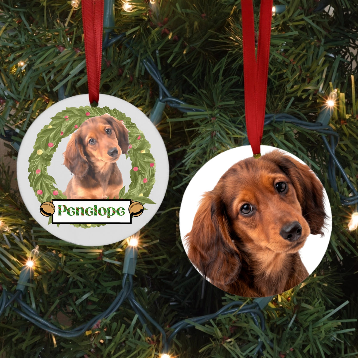 Painted Furry Friend Ornament