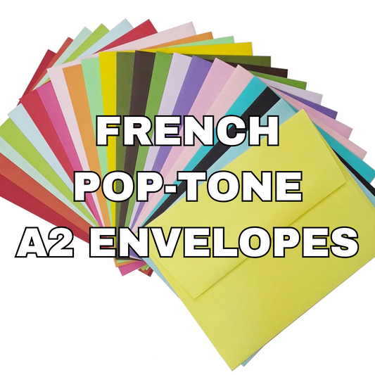 French Pop-Tone A2 Envelopes 4.375 x 5.75"