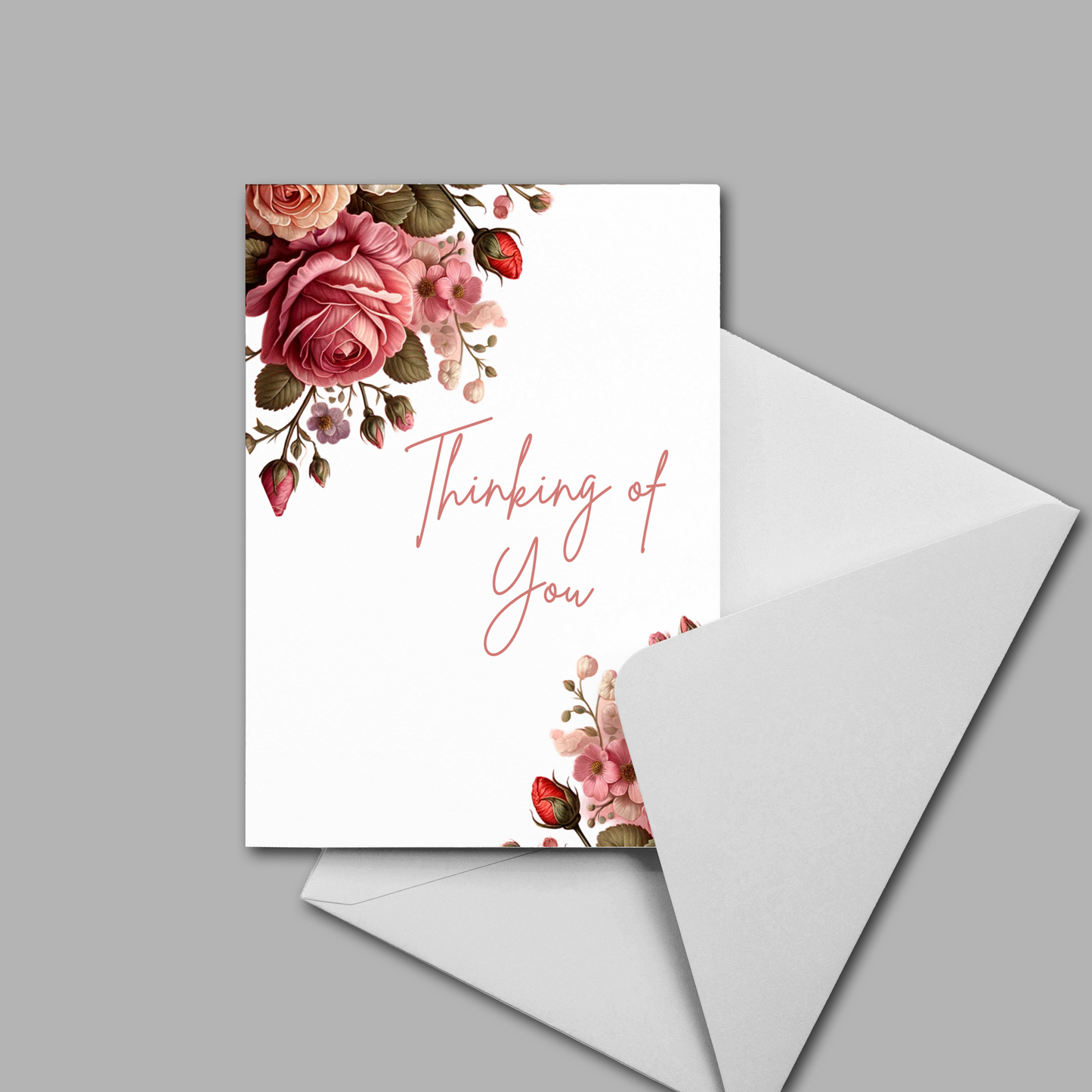 Roses Sympathy Card