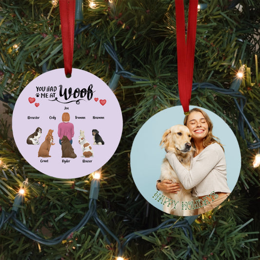 You Had Me at Woof Porcelain Ornament