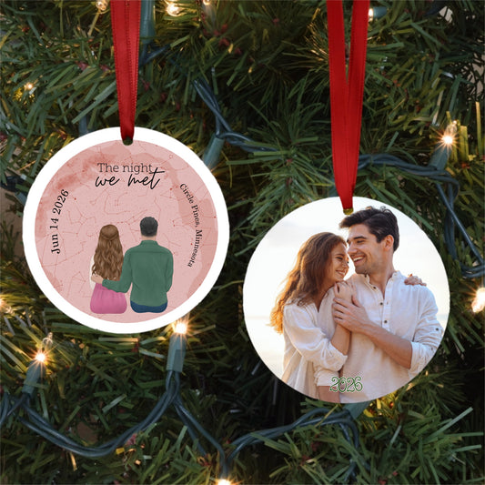 The Night We Met Porcelain Ornament
