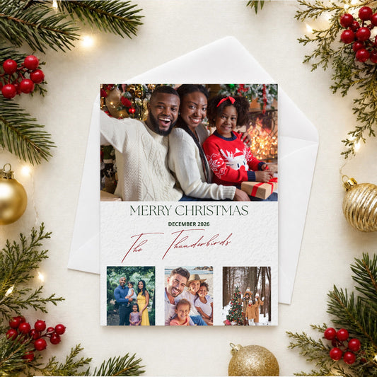 Photo Vertical Card with Envelopes
