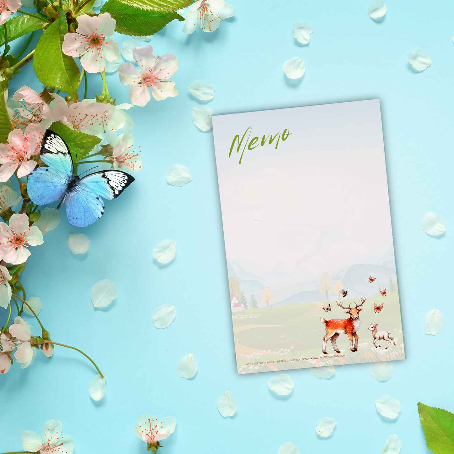 Spring Animals Memo pad