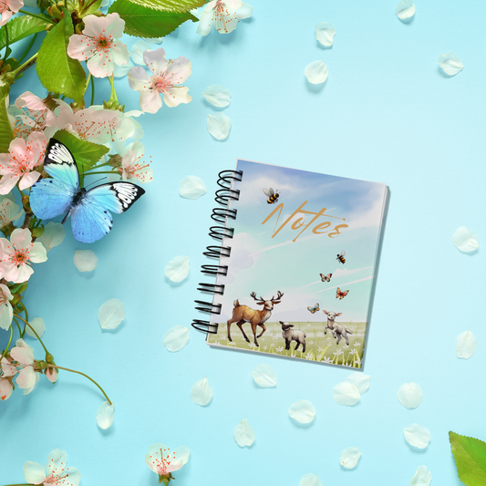 Spring Animals Small Notebook