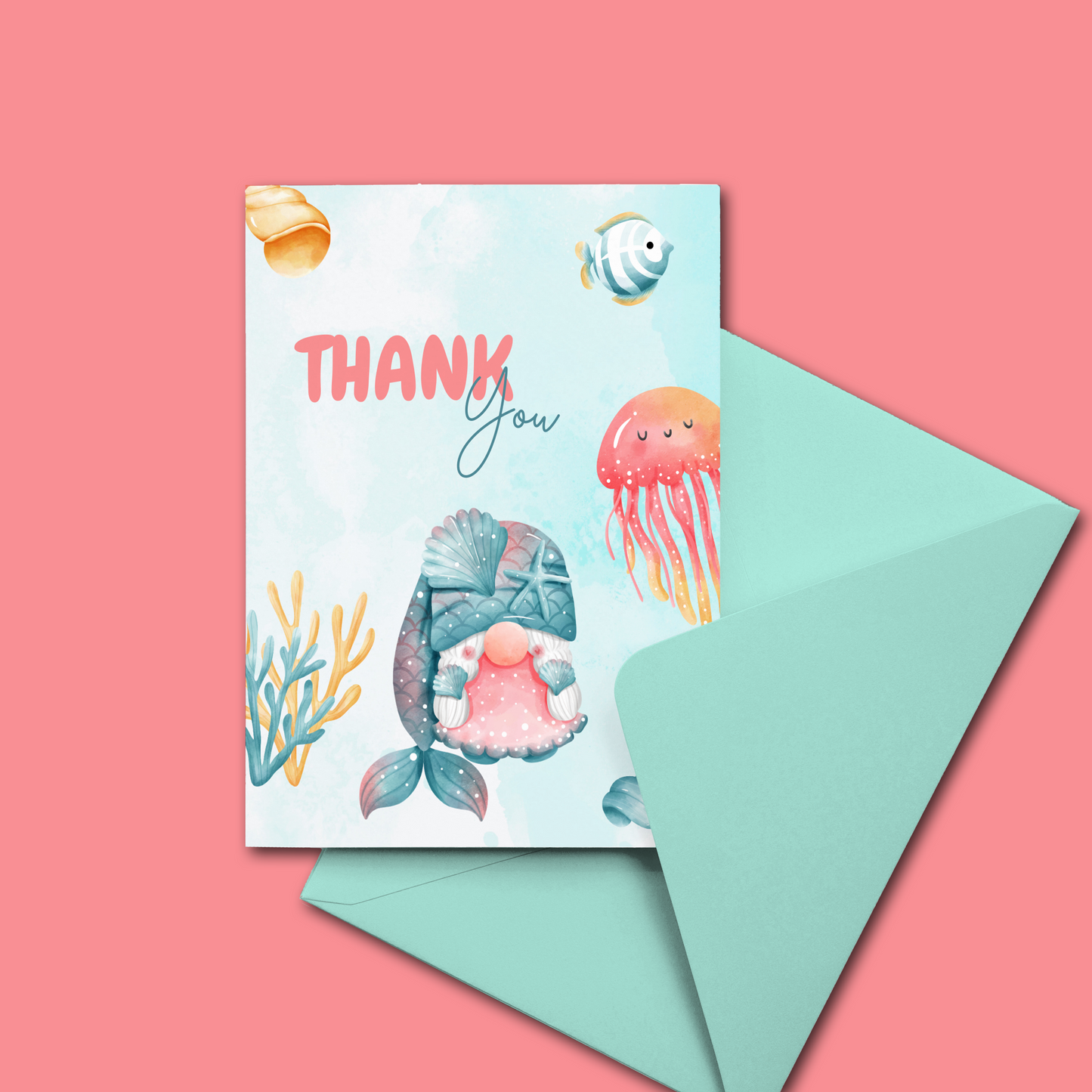 MerGnomes Thank You Card