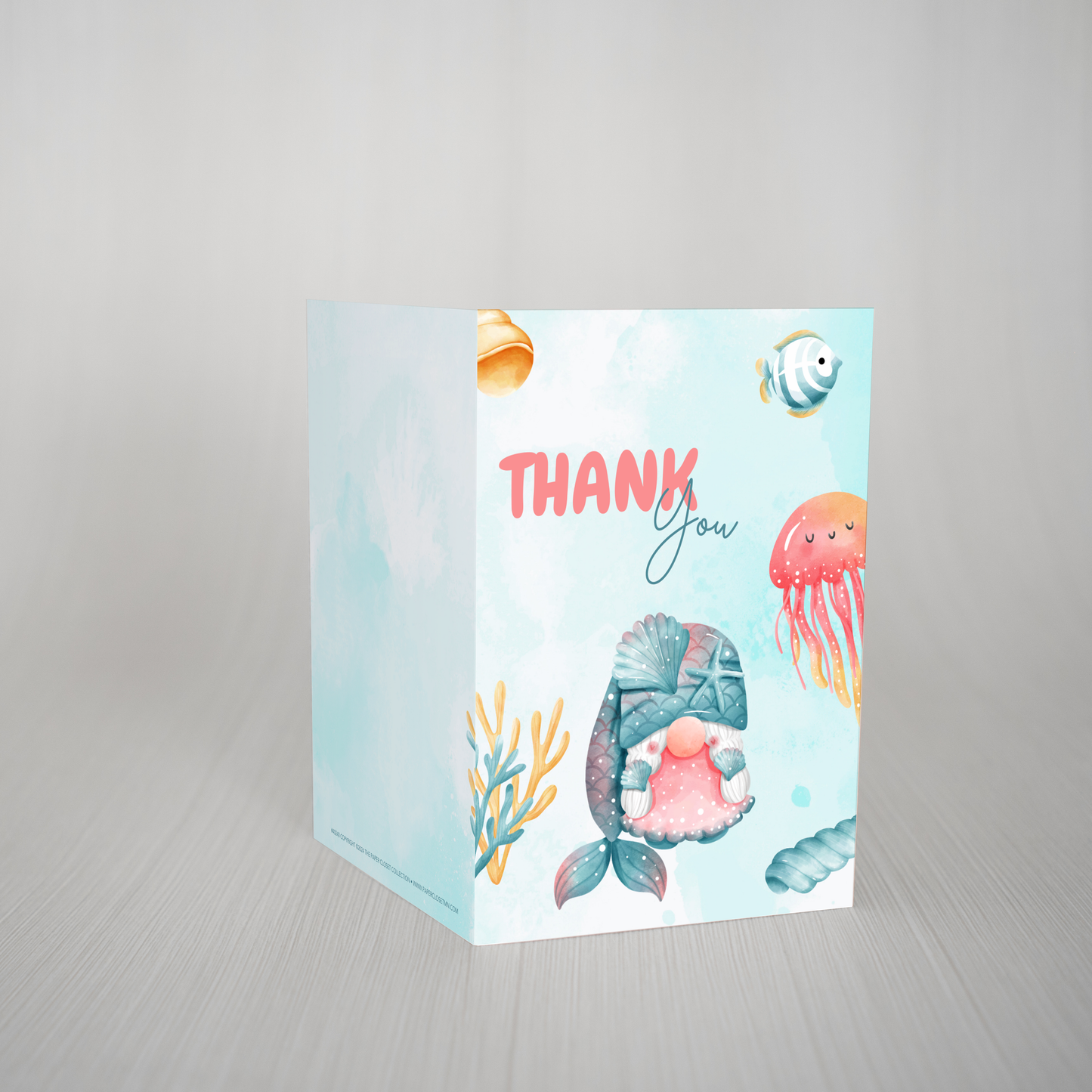 MerGnomes Thank You Card