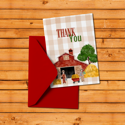 Autumn Barns 2024 Thank You Card