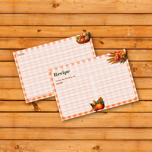 Autumn Botanicals 2024 Recipe Cards