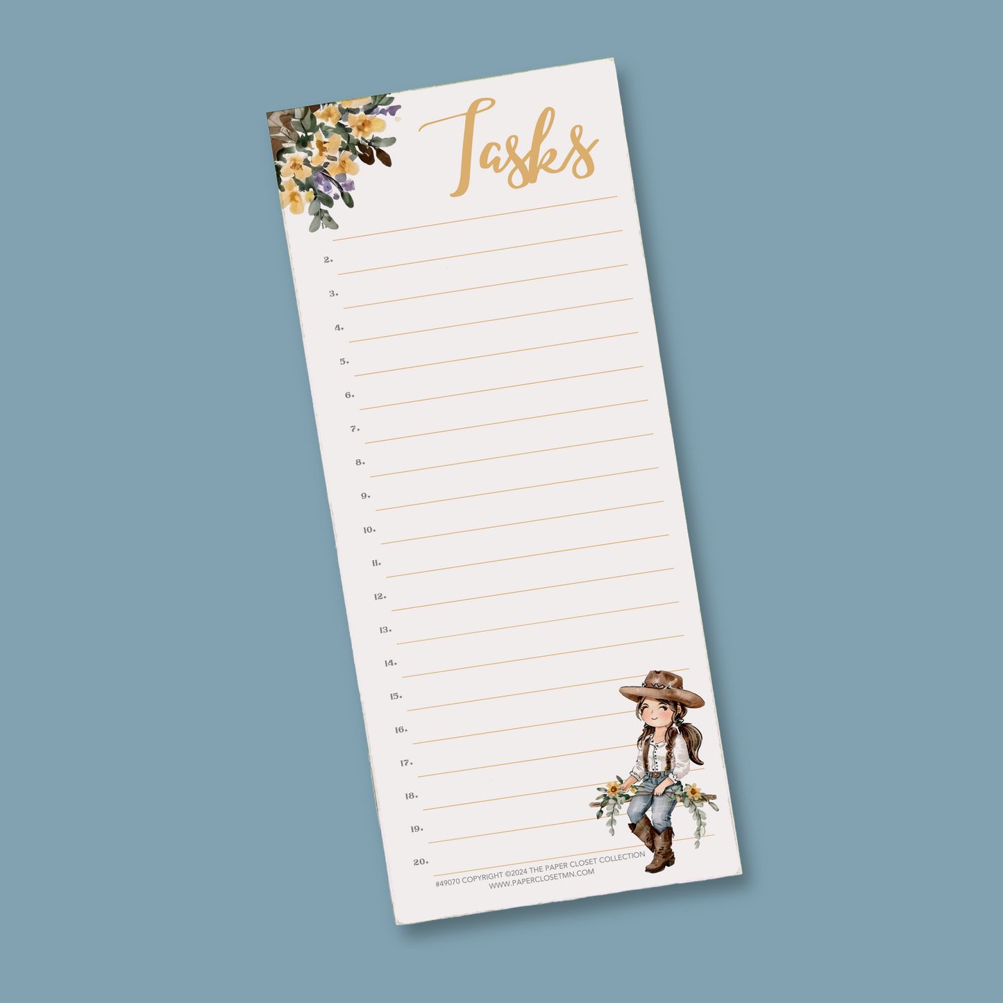 Wholesale Task List Notepad