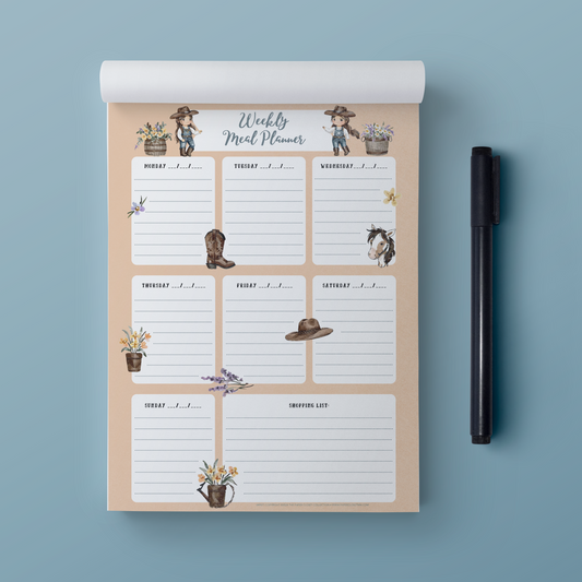 Wholesale Meal Planner Pad