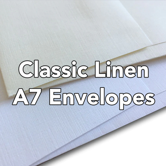 Classic Linen A7 Envelopes 5.25 x 7.25"