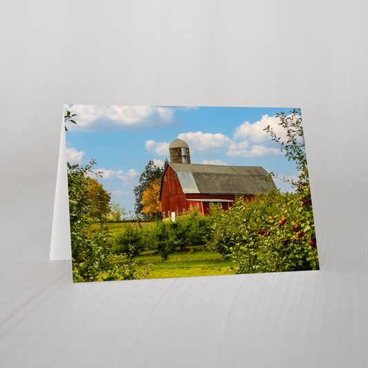 Barn Blank Folded Card