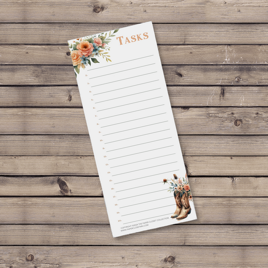 Wholesale Task List Notepad