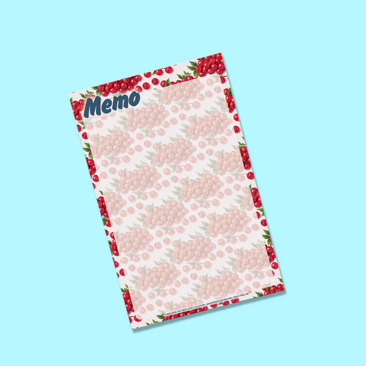 Winter Florals 2024 Memo Pad