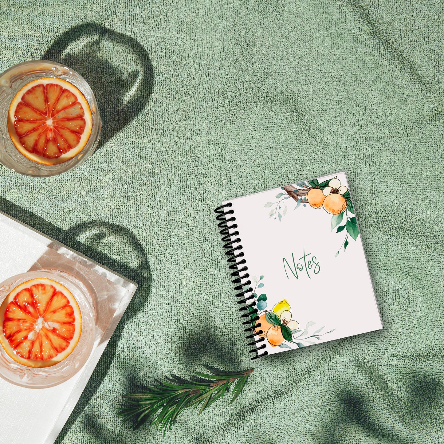 Orange Blossoms Small Notebook