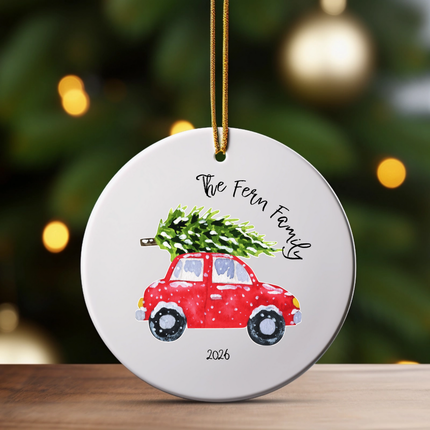 O' Christmas Tree Photo Ornament