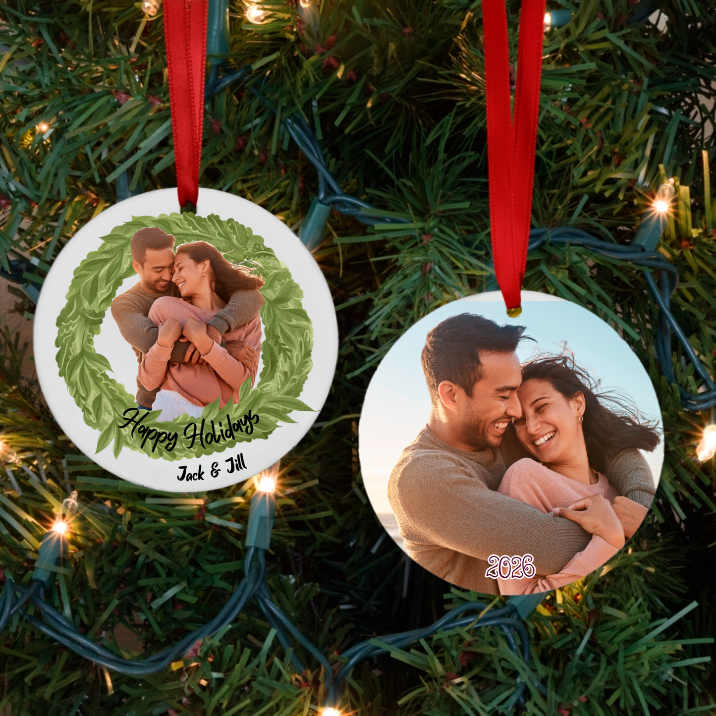 Traditional Wreath Ornament