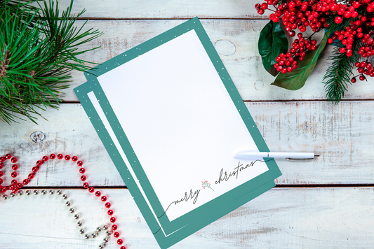 Holiday Letterhead Stationery