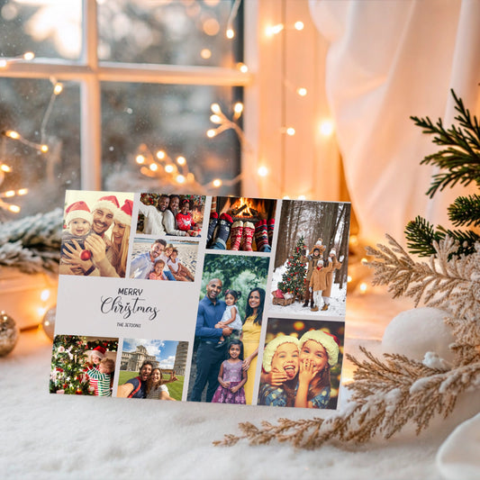 Photo Collage Card with Envelopes