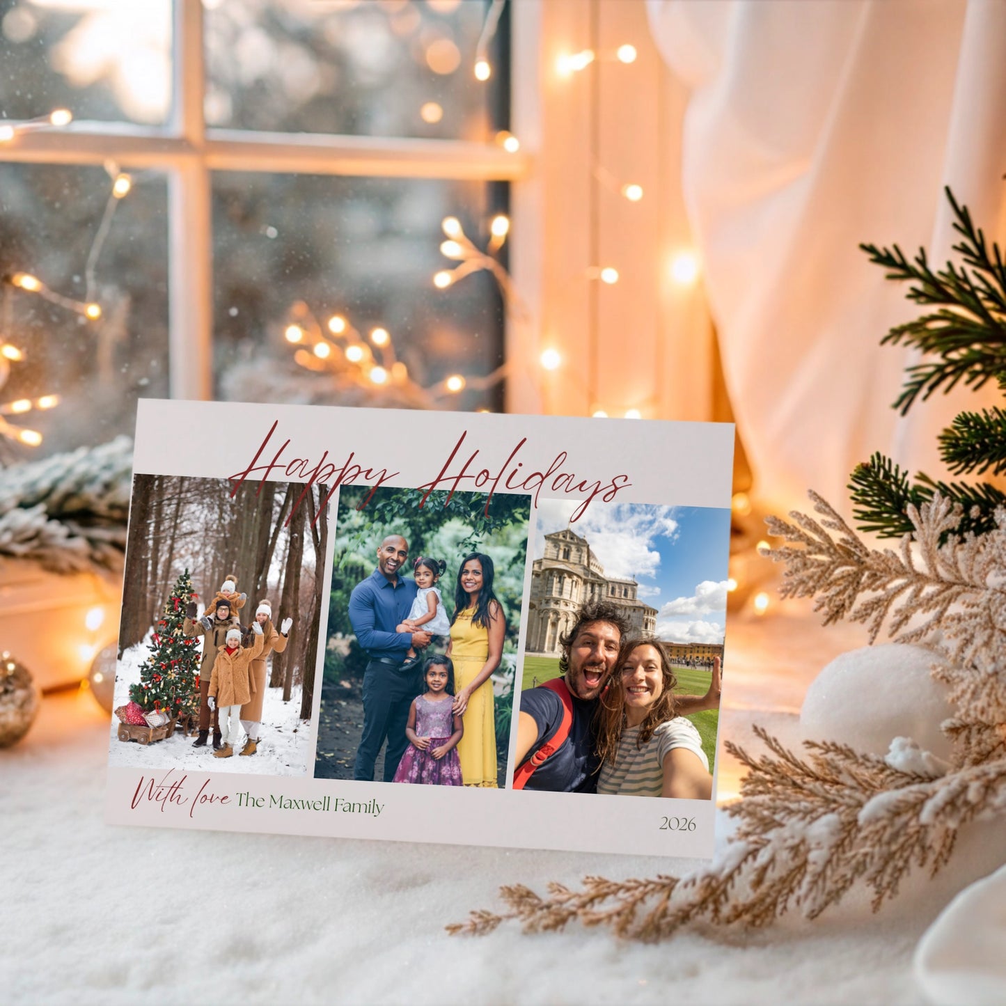 Photo Traditional Card with Envelopes