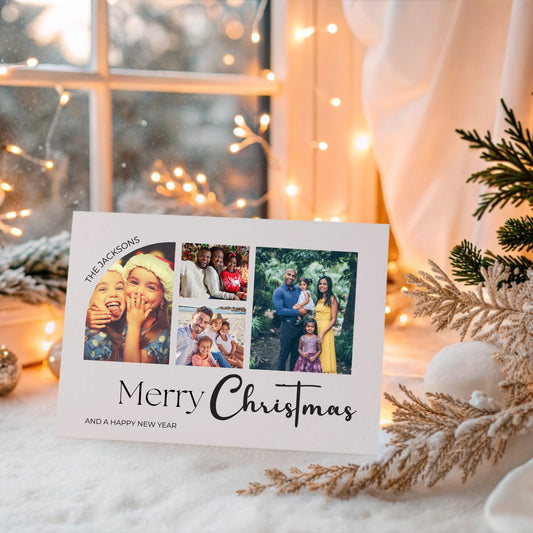 Photo Curved Card with Envelopes