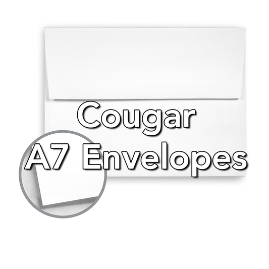 Cougar A7 Envelopes 5.25 x 7.25"
